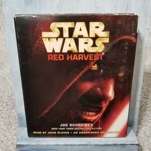 Star Wars Red Harvest Joe Schreiber (7-Disc Audio CD Set, 2010, Unabridged) Rare